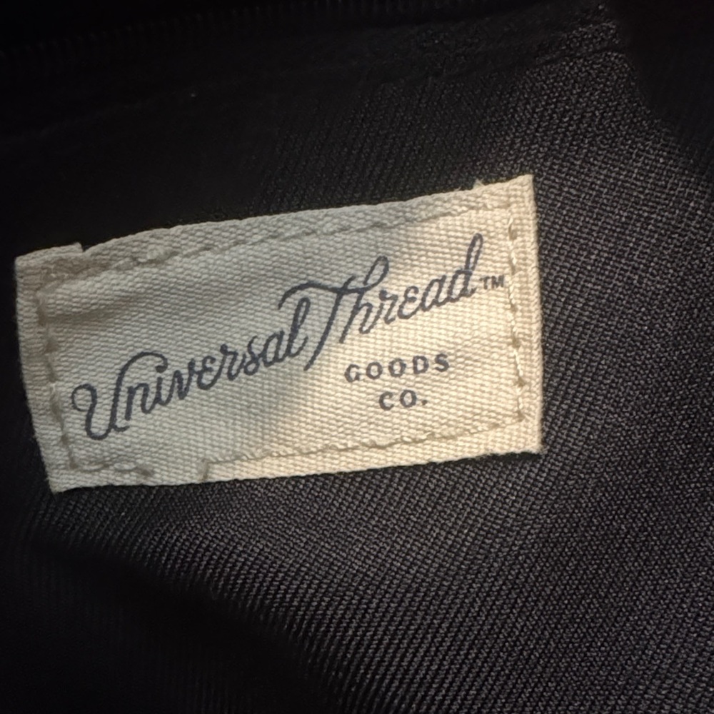 Universal Thread Mini Black Leather Backpack - image 2